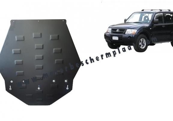 Versnellingsbak Beschermplaat voor Mitsubishi Pajero 3 (V60, V70) Vers 2.0