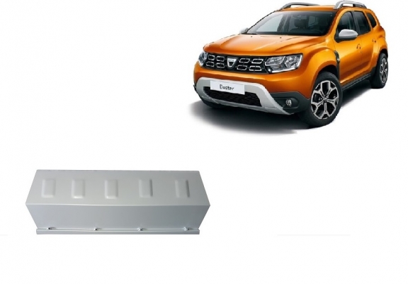 Stalen voorbumperbeschermer voor Dacia Duster