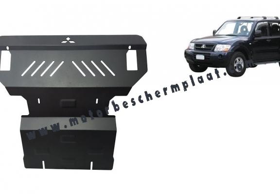 Motor en Radiator Beschermplaat voor Mitsubishi Pajero 3 (V60, V70)