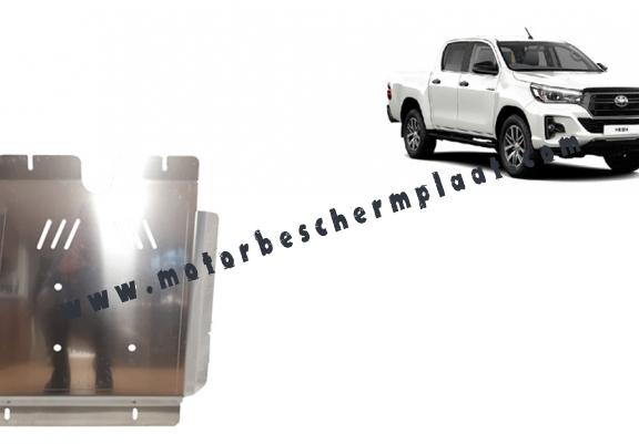 Versnellingsbak aluminium  Beschermplaat voor Toyota Hilux Invincible