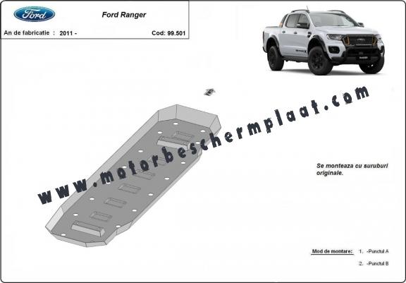 Brandstoftank Beschermplaat voor Ford Ranger