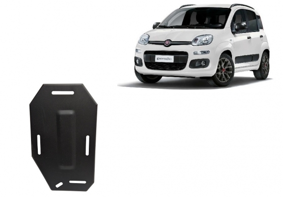 Differentieel Beschermplaat voor Fiat Panda 4x4