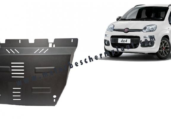 Motor, Versnellingsbak en Radiator Beschermplaat voor Fiat Panda 4x4