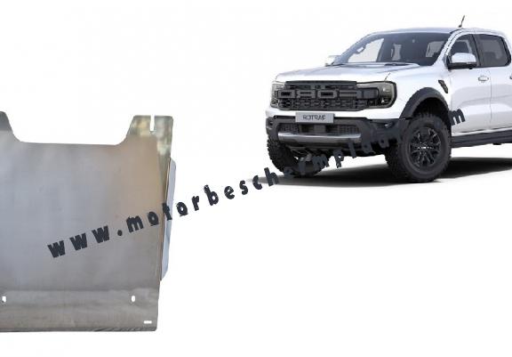 Tussenbak Beschermplaat Ford Ranger Raptor - Aluminium