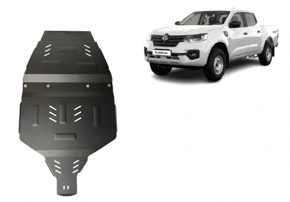 Versnellingsbak Beschermplaat voor Renault Alaskan