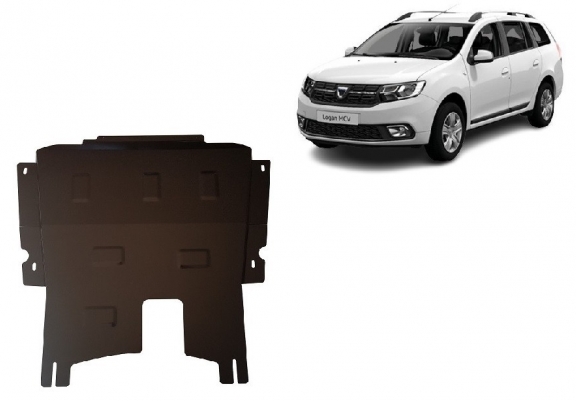 Motor en Versnellingsbak Beschermplaat voor Dacia Logan MCV