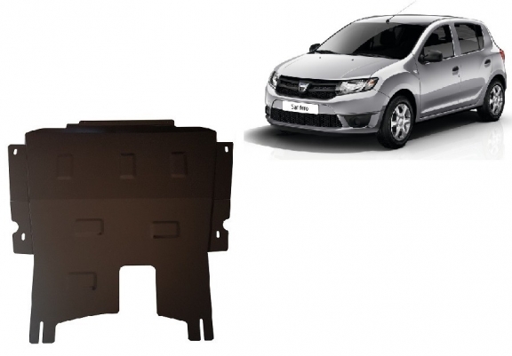 Motor en Versnellingsbak Beschermplaat voor Dacia Sandero 2