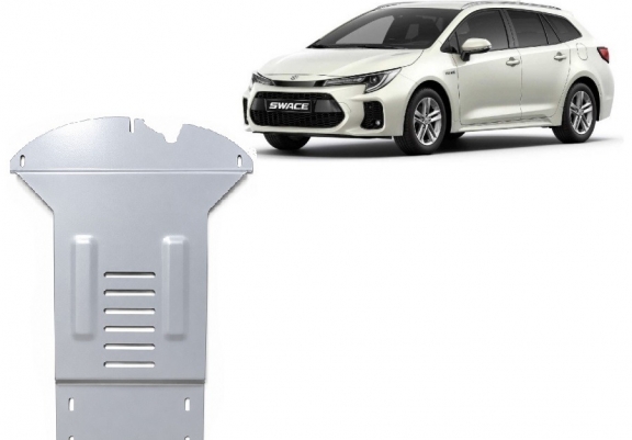 Aluminium katalysatorbeschermer / kat-slot voor Suzuki Swace