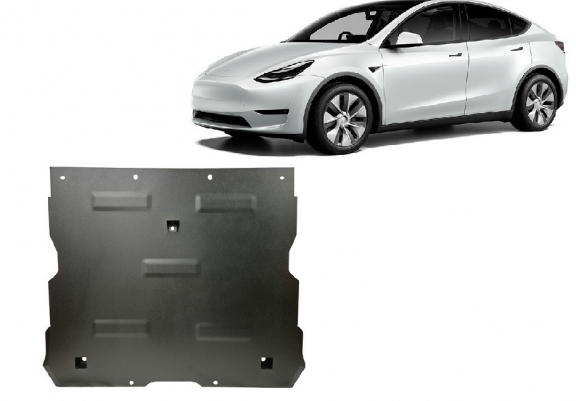 Voorste elektromotorschild tbv Tesla Model Y AWD