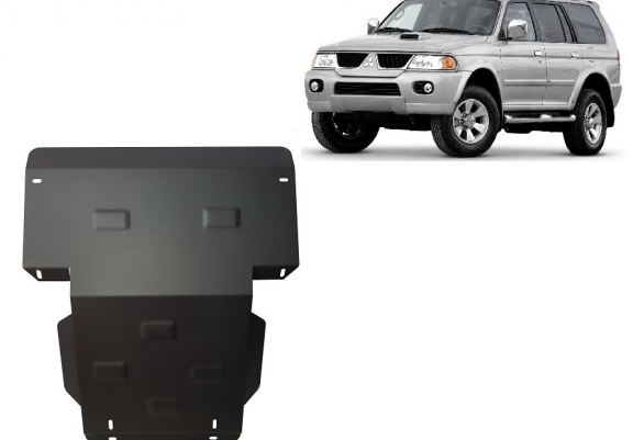 Motor en Radiator Beschermplaat voor Mitsubishi Pajero Sport 1