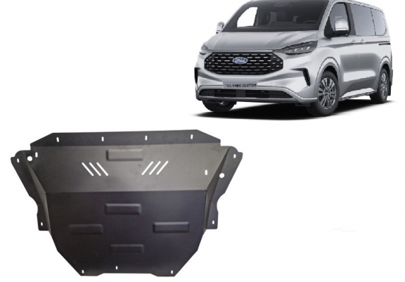 Motor, Versnellingsbak en Radiator Beschermplaat voor Ford Tourneo Custom