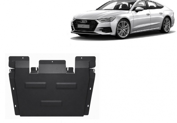 Versnellingsbak Beschermplaat voor Audi A7 A7