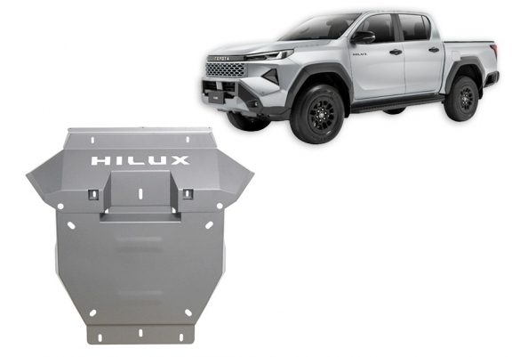 Motor  Beschermplaat voor Toyota Hilux - Aluminium