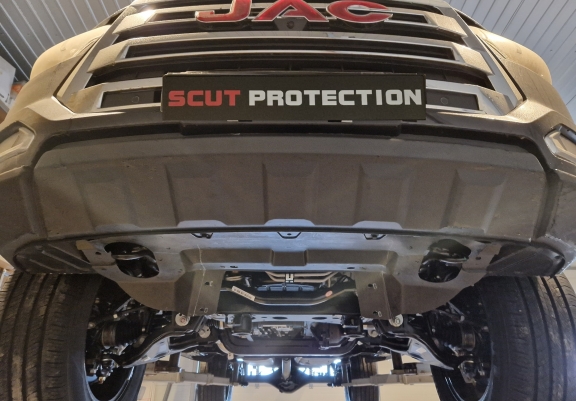 Motor en Radiator Beschermplaat voor Jac T8