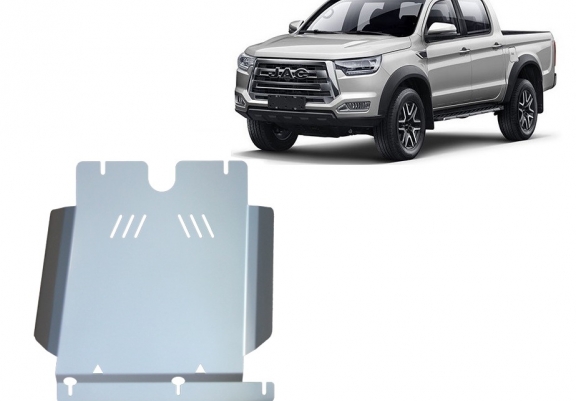 Versnellingsbak aluminium  Beschermplaat voor Jac T8
