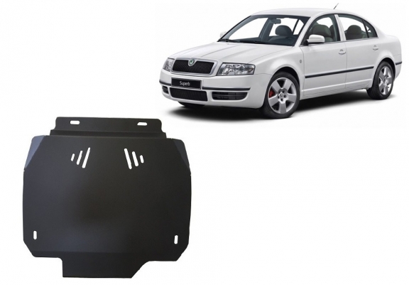 Versnellingsbak Beschermplaat voor Skoda Superb - automatique