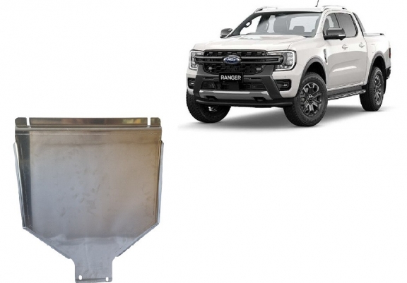 Versnellingsbak aluminium  Beschermplaat voor Ford Ranger