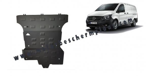 Motor, Versnellingsbak en Radiator Beschermplaat voor Mercedes V-Class W447, 2.2 D, 4x4