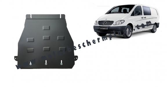 Versnellingsbak Beschermplaat voor Mercedes Vito W639 - 2.2 D 4x2