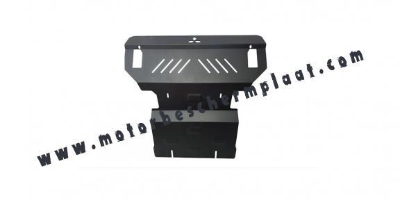 Motor en Radiator Beschermplaat voor Mitsubishi Pajero 3 (V60, V70)