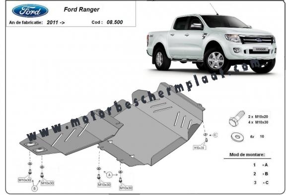 Motor Beschermplaat voor Ford Ranger