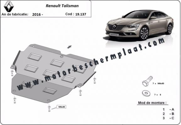 Motor en Versnellingsbak Beschermplaat voor  Renault Talisman