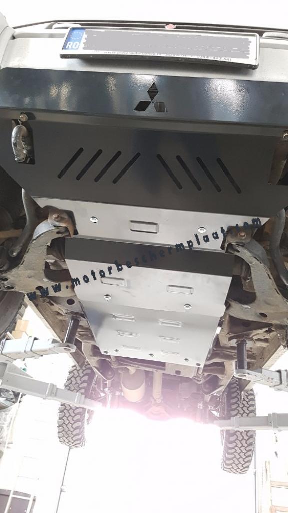 Versnellingsbak Beschermplaat voor Mitsubishi Pajero 4 (V80, V90)