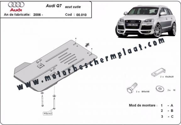 Versnellingsbak Beschermplaat voor Audi Q7