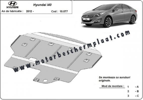 Motor en Versnellingsbak Beschermplaat voor Hyundai i40