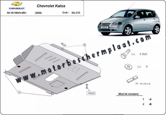 Motor en Versnellingsbak Beschermplaat voor Chevrolet Kalos