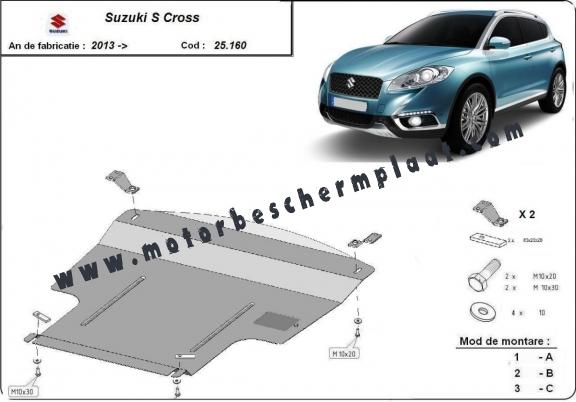 Motor en Versnellingsbak Beschermplaat voor Suzuki S-Cross