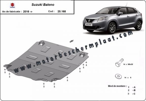 Motor en Versnellingsbak Beschermplaat voor Suzuki Baleno
