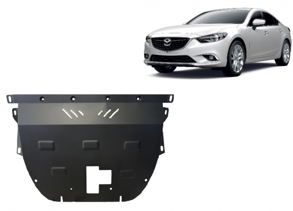 Motor, Versnellingsbak en Radiator Beschermplaat voor Mazda 6
