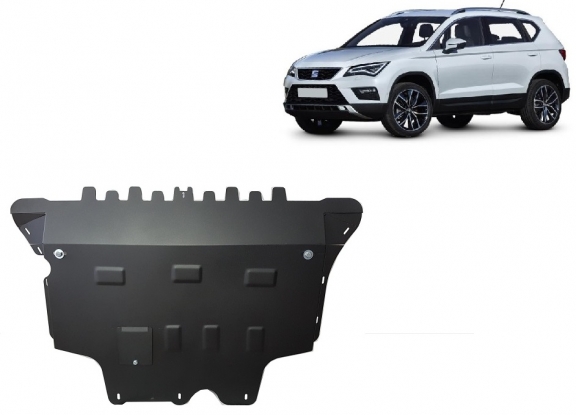 Motor, Versnellingsbak en Radiator Beschermplaat voor Seat Ateca