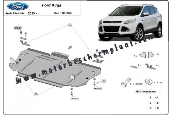 Motor en Versnellingsbak Beschermplaat voor Ford Kuga