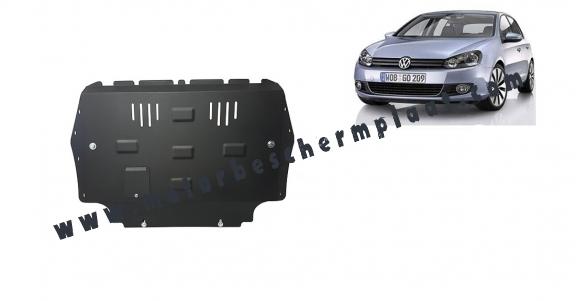 Motor, Versnellingsbak en Radiator Beschermplaat voor VW Golf 6