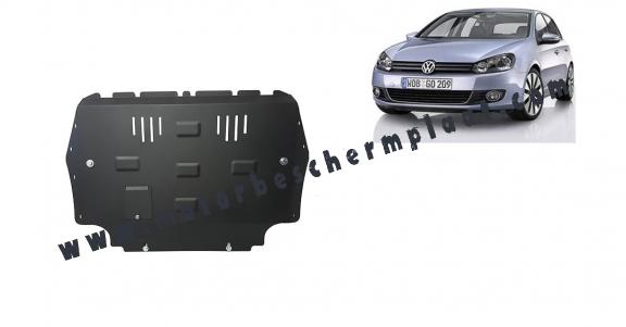 Motor, Versnellingsbak en Radiator Beschermplaat voor VW Golf 6