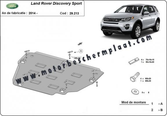 Motor en Versnellingsbak Beschermplaat voor  Land Rover Discovery Sport