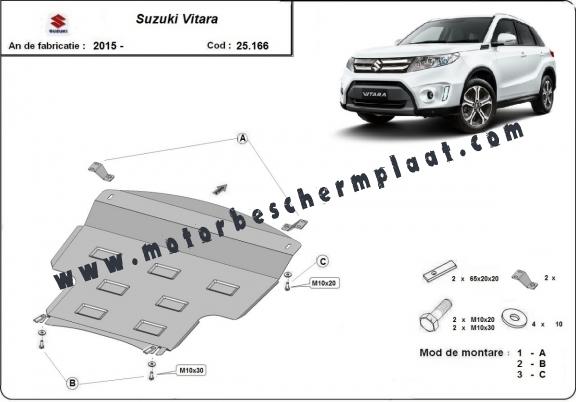 Motor en Versnellingsbak Beschermplaat voor Suzuki Vitara