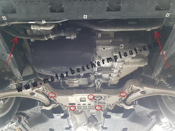 Motor Beschermplaat voor Audi Q3