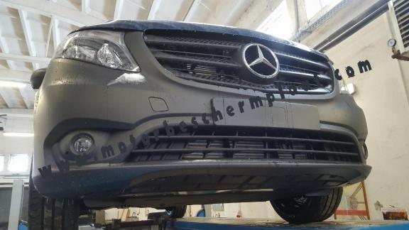Motor, Versnellingsbak en Radiator Beschermplaat voor Mercedes V-Class W447, 2.2 D, 4x4