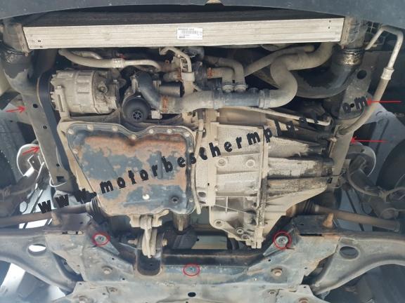 Motor, Versnellingsbak en Radiator Beschermplaat voor Renault Master 3