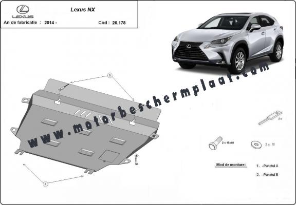 Motor Beschermplaat voor Lexus NX