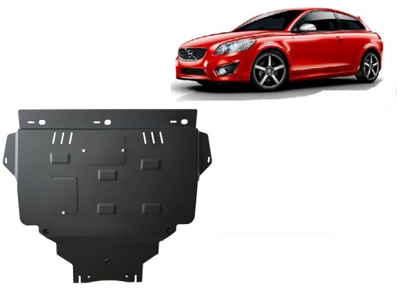 Motor, Versnellingsbak en Radiator Beschermplaat voor Volvo C30