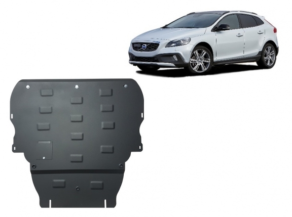 Motor, Versnellingsbak en Radiator Beschermplaat voor Volvo V40