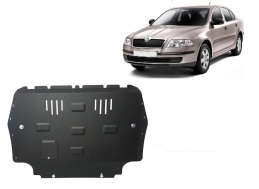 Motor, Versnellingsbak en Radiator Beschermplaat voor Skoda Octavia 2