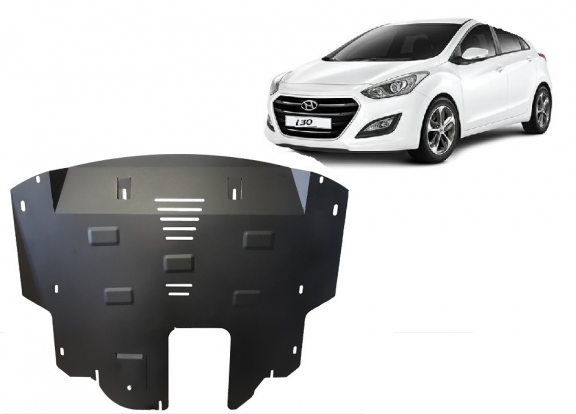 Motor, Versnellingsbak en Radiator Beschermplaat voor Hyundai i30