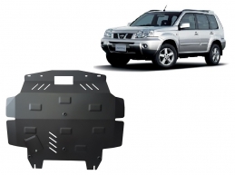 Motor, Versnellingsbak en Radiator Beschermplaat voor Nissan X-Trail T30