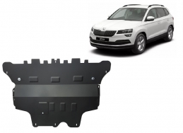 Motor, Versnellingsbak en Radiator Beschermplaat voor Skoda Karoq - automatische versnellingsbak