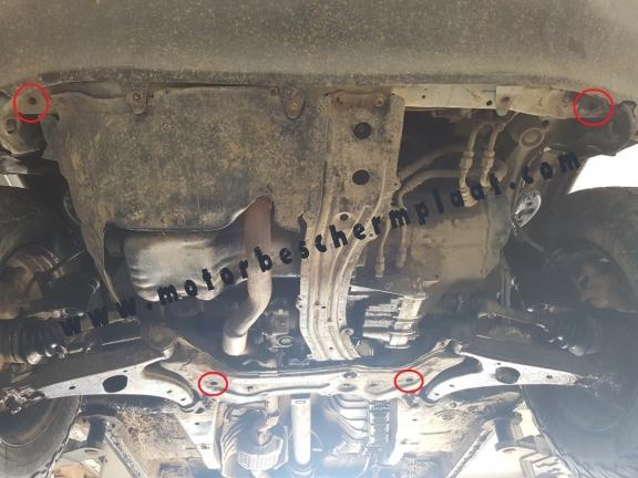 Motor, Versnellingsbak en Radiator Beschermplaat voor Toyota RAV 4